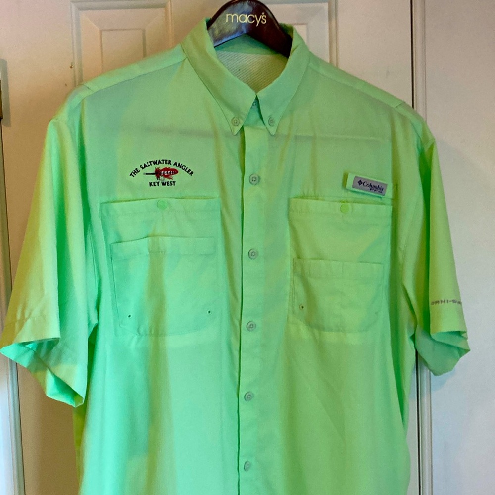 Mens PFG performance fishing gear/ Columbia Key West  shirt